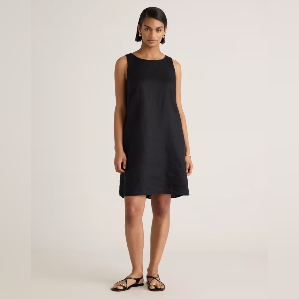 Quince European linen #MIN tank Dress